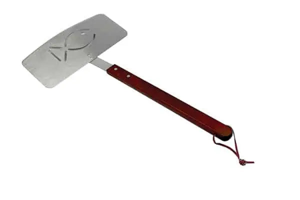 Phoenix FS1 stainless steel fish spatula with rosewood handle