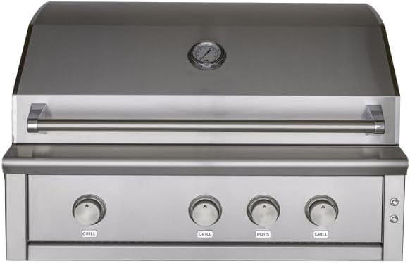 High-quality Premium Luxury Built-in 304 Stainless Steel 3-Burner Electronic Pulse Ignition Outdoor Kitchen BBQ Grill for Home