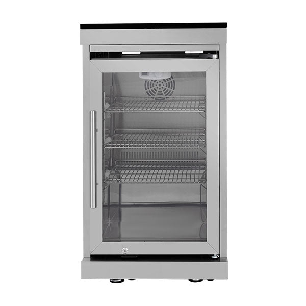 Stainless Steel Single Door Refrigerator and Storage Cabinet for Outdoor Kitchen Combo