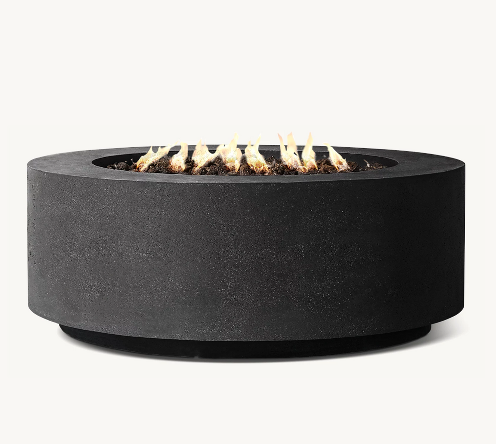 Explosion-Proof Patio Furniture Set Fire Pit with Concrete Material Gas Fire Table GRFC New Nice Bio Ethanol Fire Table