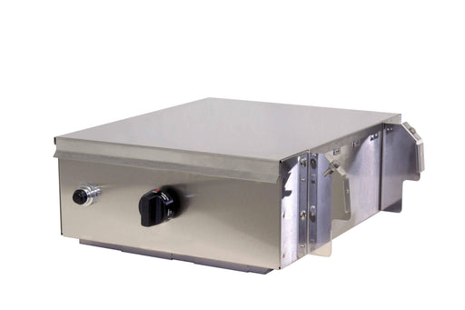 Phoenix SearMagic infrared side cooker with stainless steel lid closed