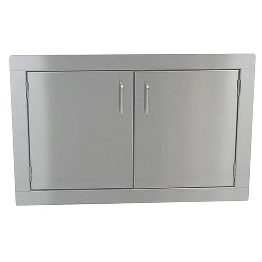 Dragon Fire stainless steel double access doors