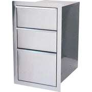 Dragon Fire stainless steel storage drawers