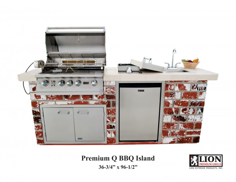Lion Premium Q BBQ Island