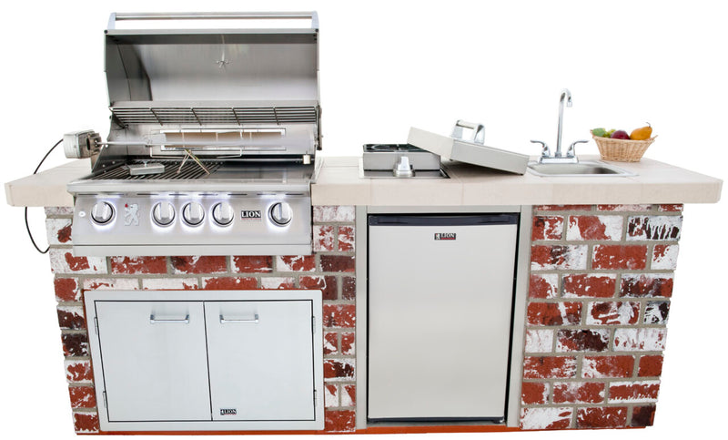 Lion Premium Q BBQ Island