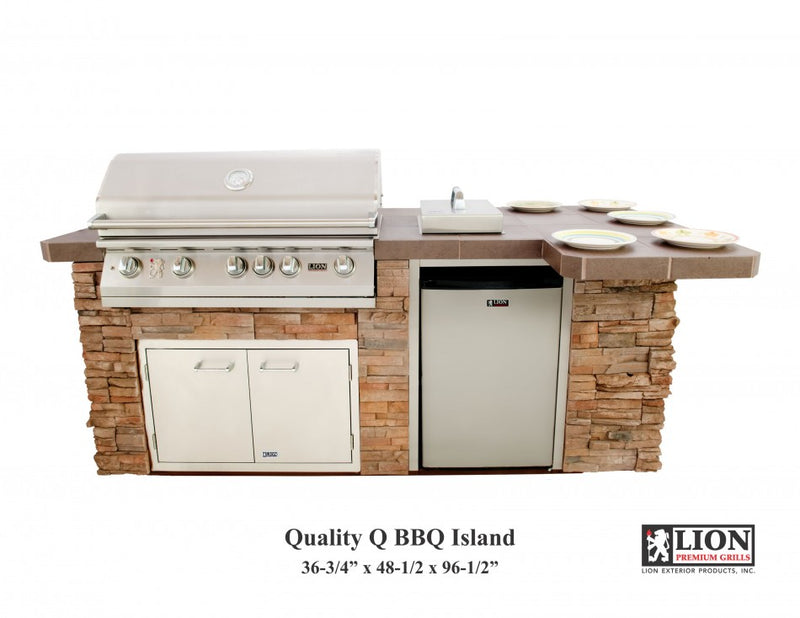 Lion Quality Q BBQ Island
