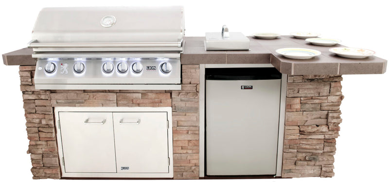 Lion Quality Q BBQ Island