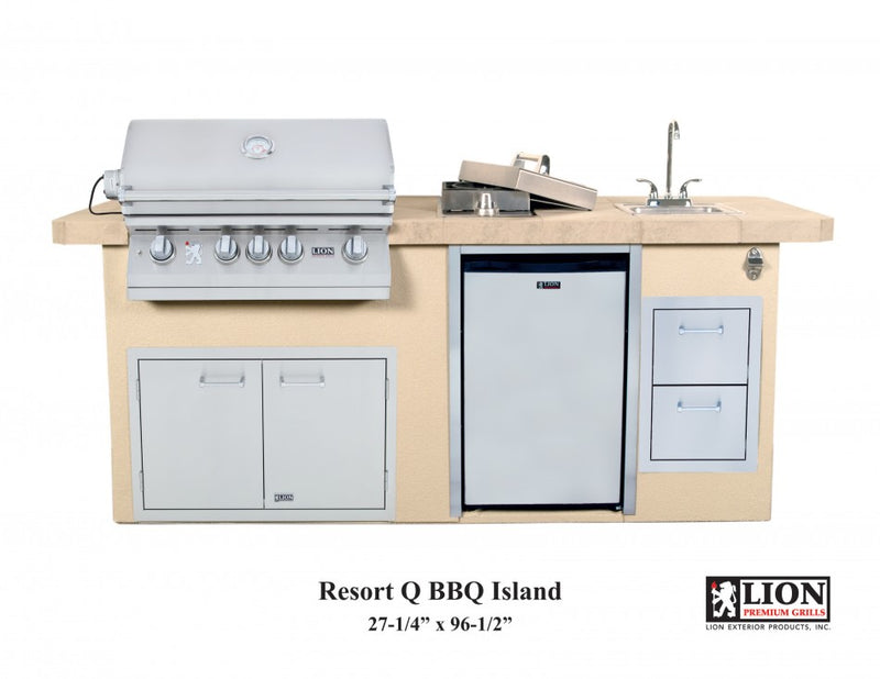 Lion Resort Q BBQ Island