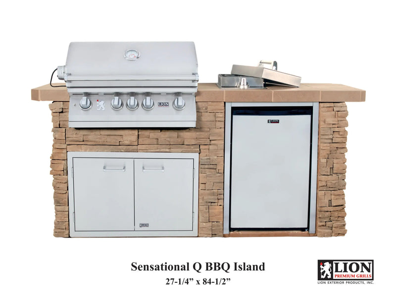 Lion Sensational Q BBQ Island