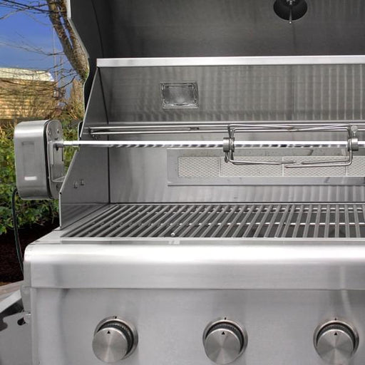 Dragon Fire rotisserie in use