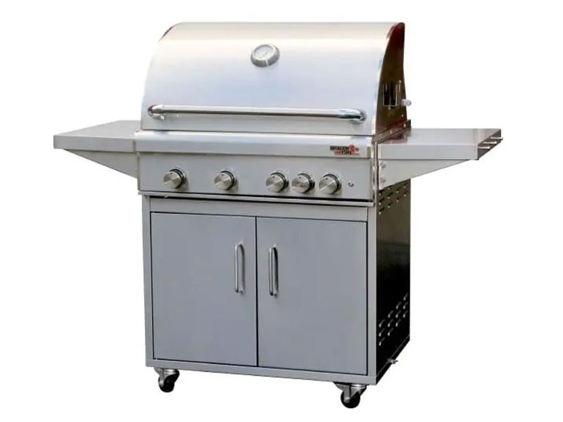 Dragon Fire 32" 4-Burner Freestanding Stainless Steel Gas Grill