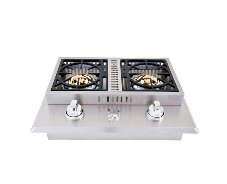 Lion Double Side Burner